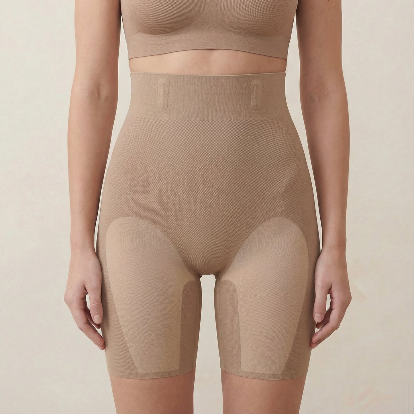 6005 | M-2XL Size | High-Waist Shaping Shorts