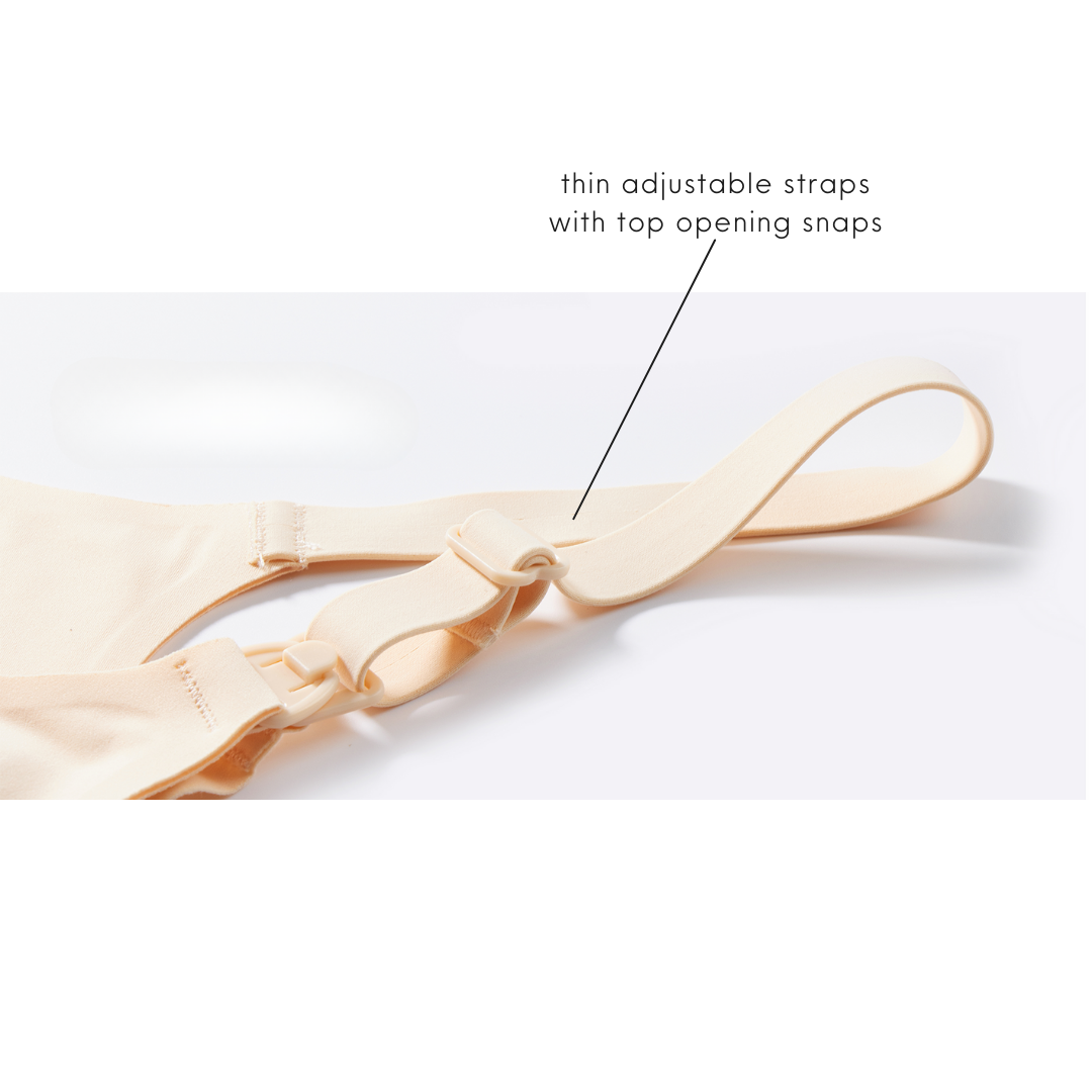 Dual-Opening Nursing Bra