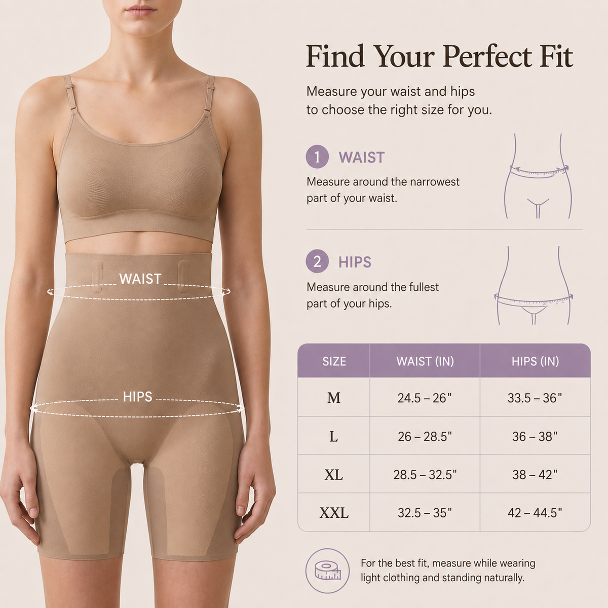 Light Smoothing Mid-Thigh Short